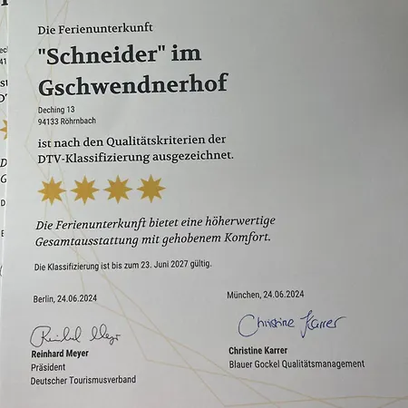 Farm stay Gschwendnerhof Reitberger-brandl